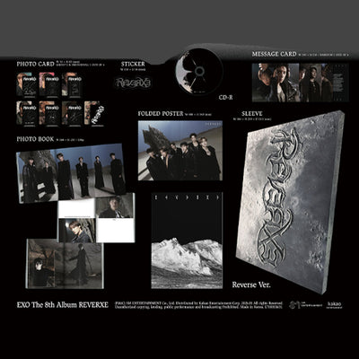 EXO - REVERXE (Photobook Ver.) 8th Album