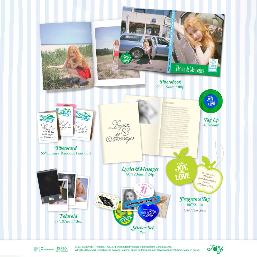 JOY - From JOY, with Love (Tin Case Ver.) 1st Mini Album