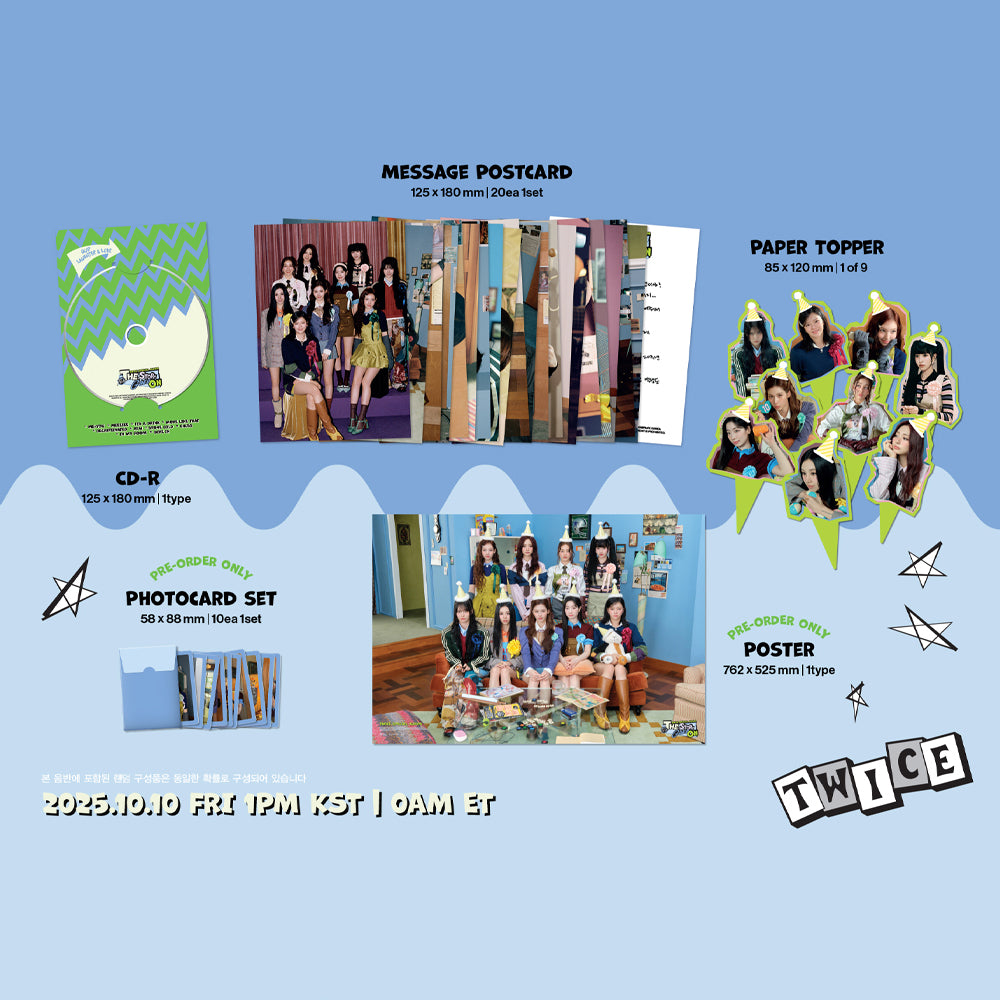 TWICE THE STORY GOES ON Cast Ver.8種セット☆ TWICE THE STORY GOES ON Cast Ver.8種セット☆