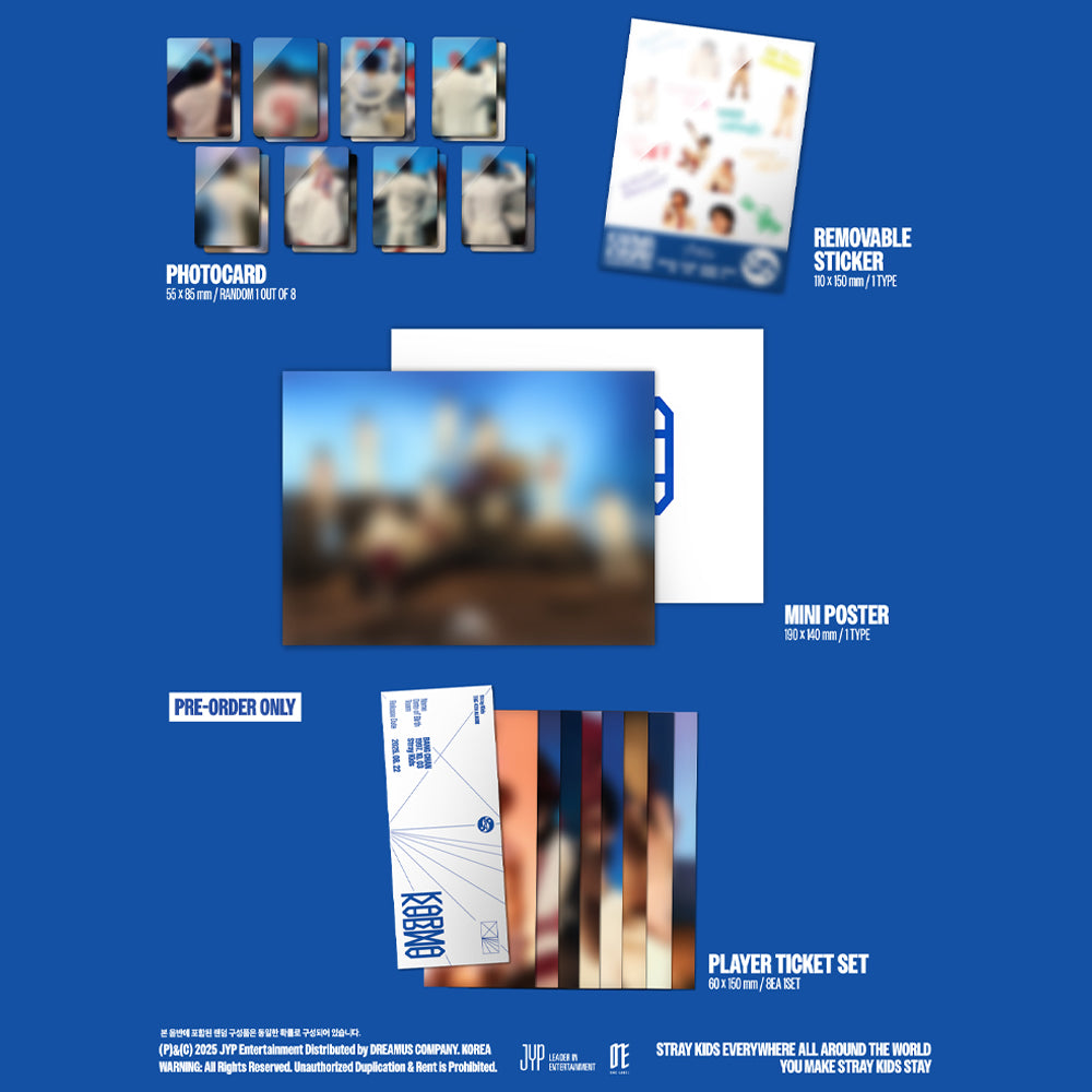 STRAY KIDS - Karma (Standard Ver.) 4th Album