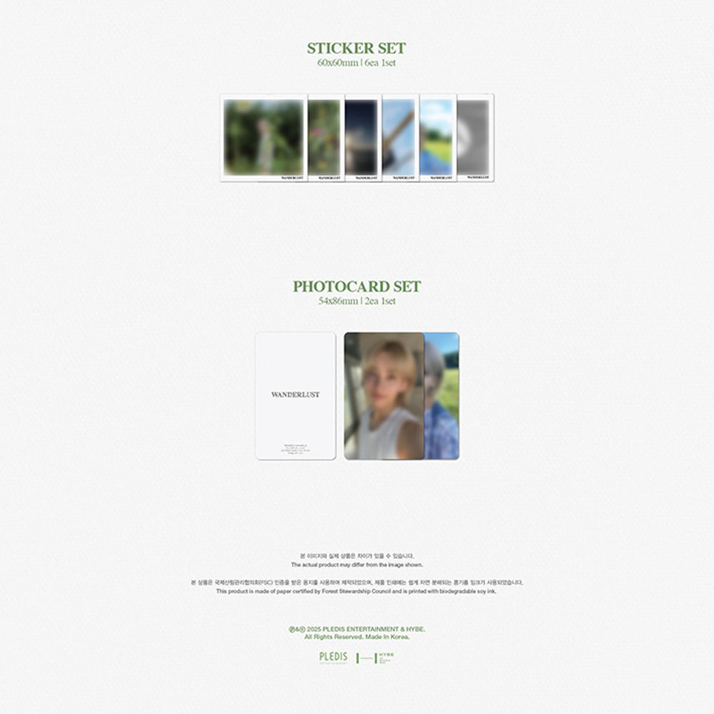 JEONGHAN - WANDERLUST Photobook