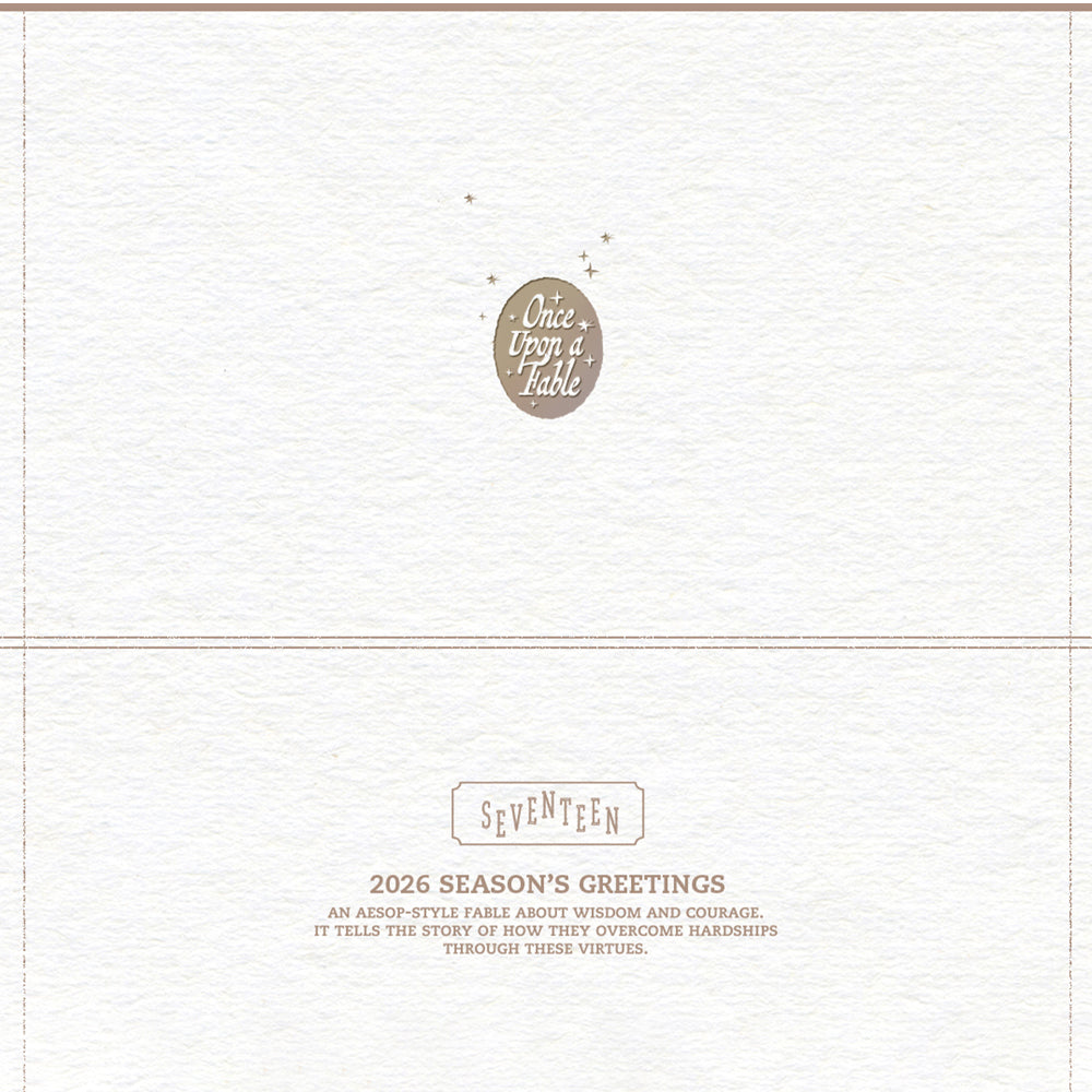 SEVENTEEN - 2026 Season's Greetings / Wall Calendar
