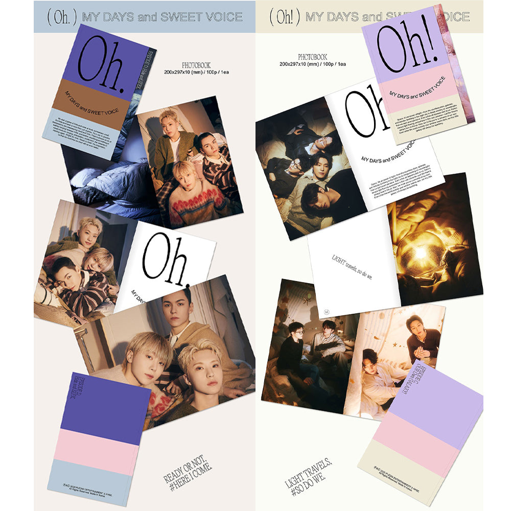 SEVENTEEN - Oh, My Days and Sweet Voice Unit Photobook (Episode A, B, C, D)