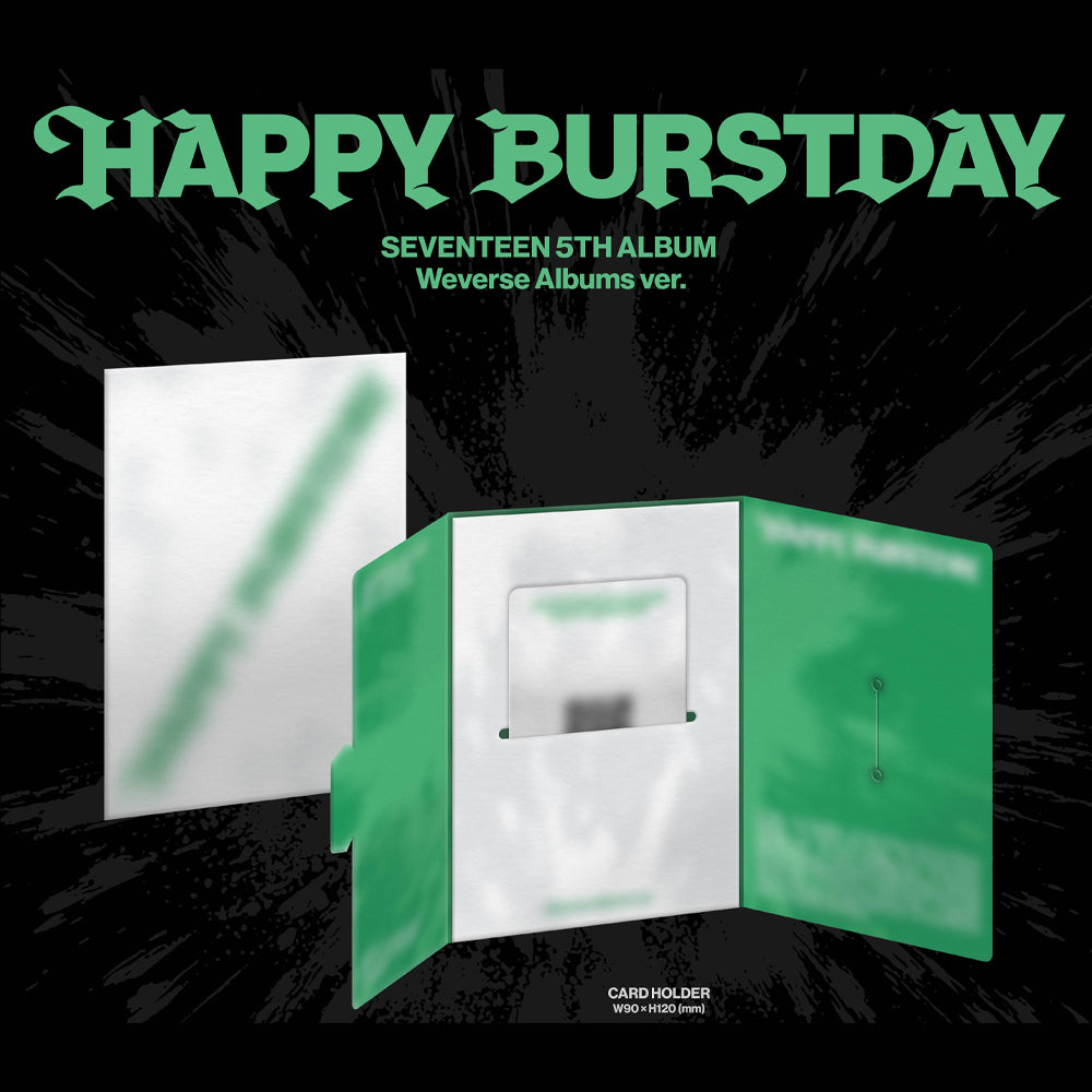 SEVENTEEN - HAPPY BURSTDAY (Weverse Albums Ver.) 5th Album