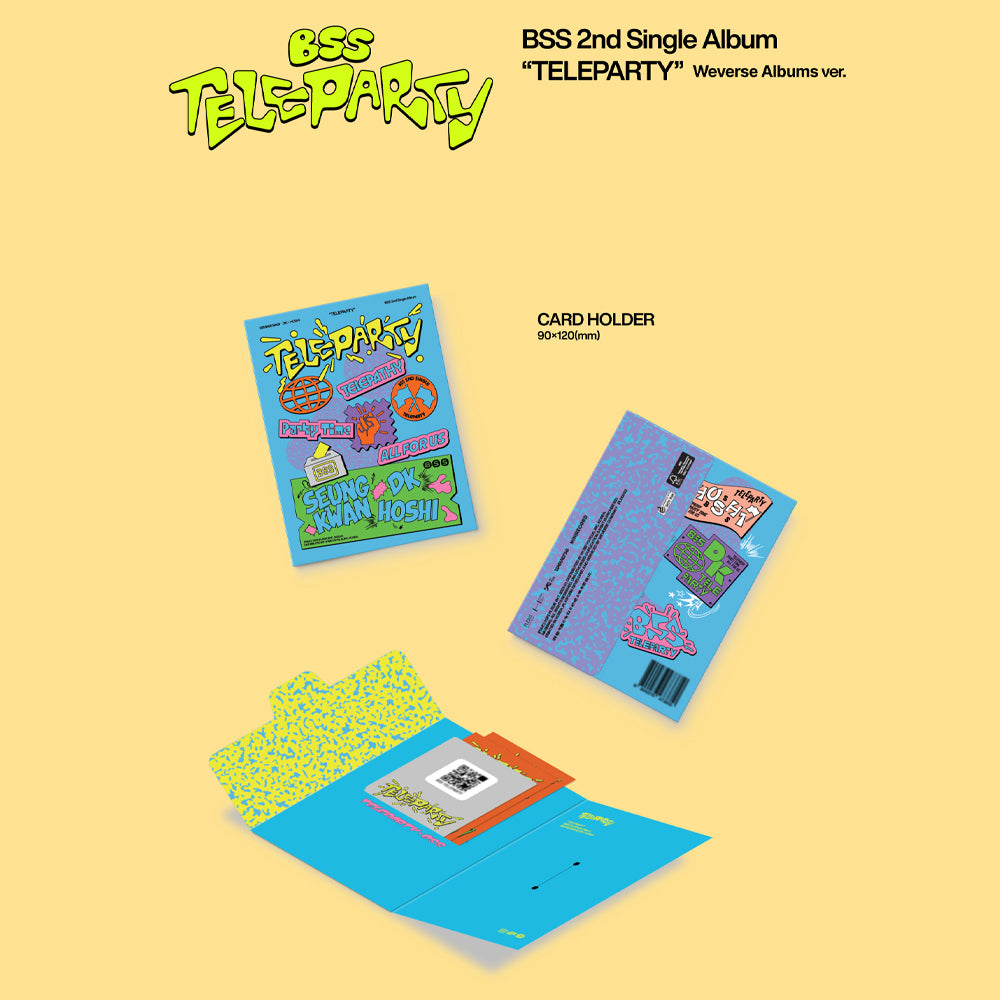 [PRE-ORDER] BOOSEOKSOON (BSS) - Teleparty (Weverse Albums Ver.) 2nd Single Album