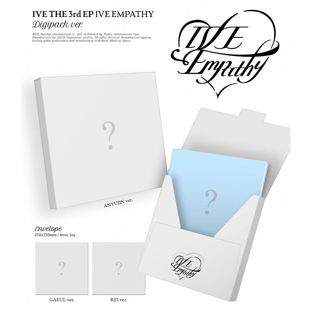 [PRE-ORDER] IVE - Empathy (Digipack Ver.) 3rd Mini Album