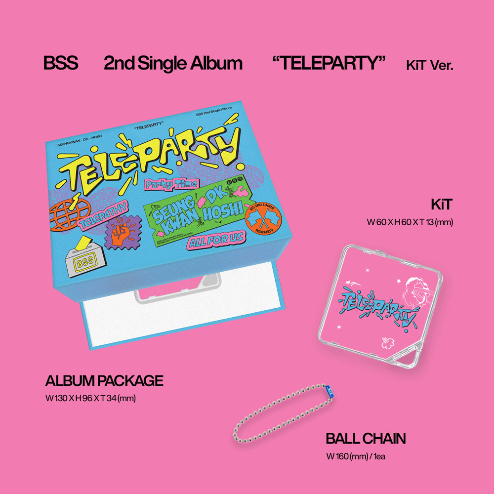 [PRE-ORDER] BOOSEOKSOON (BSS) - Teleparty (KiT Ver.) 2nd Single Album