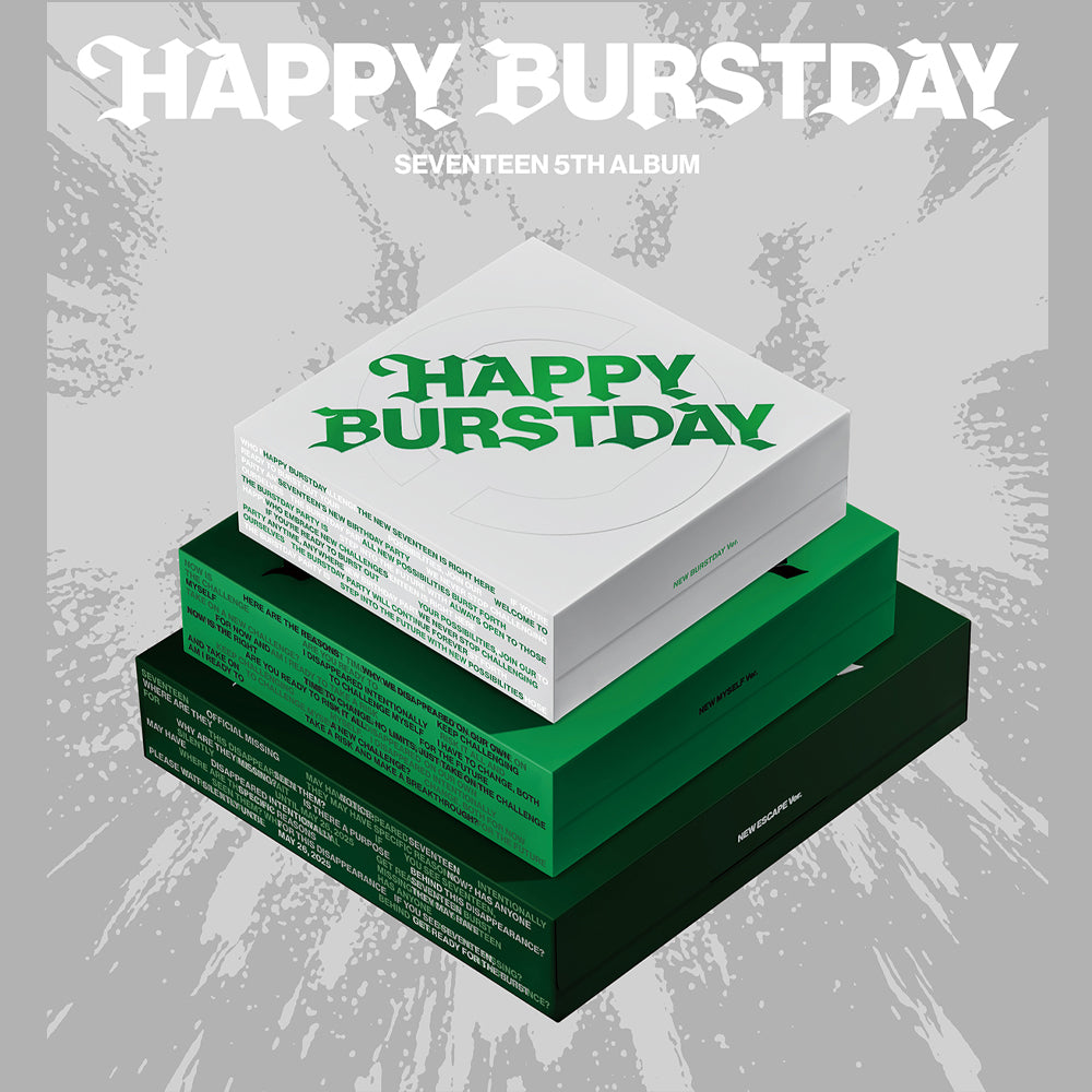 SEVENTEEN - HAPPY BURSTDAY (5th Album)