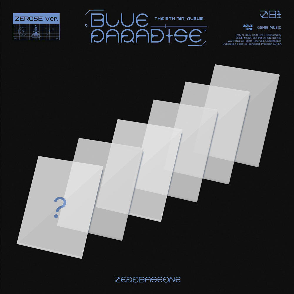 [PRE-ORDER] ZEROBASEONE - Blue Paradise (ZEROSE Ver.) 5th Mini Album