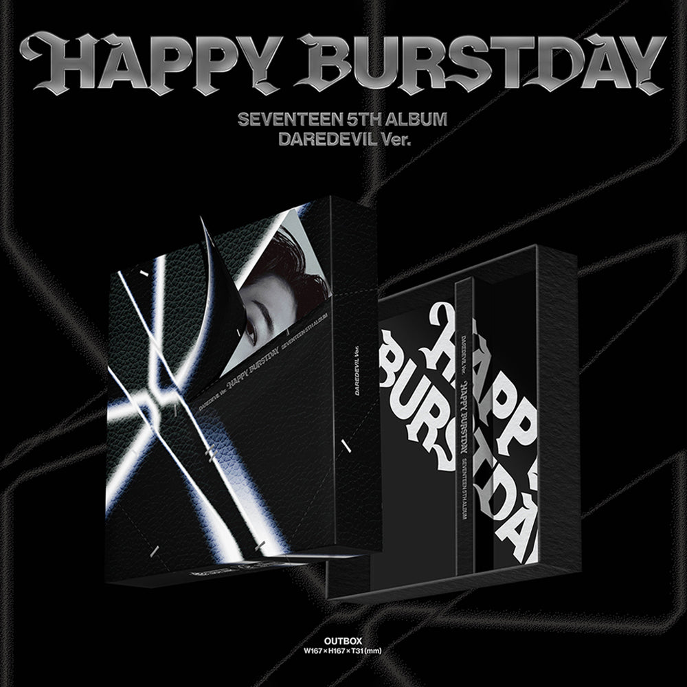 SEVENTEEN - HAPPY BURSTDAY (Daredevil Ver.) 5th Album