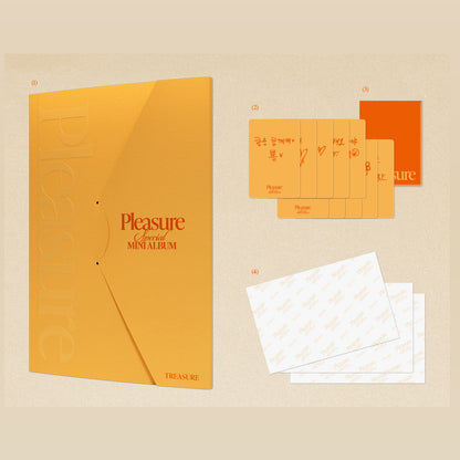 [PRE-ORDER] TREASURE - Pleasure (Special Mini Album) with MAKESTAR POB