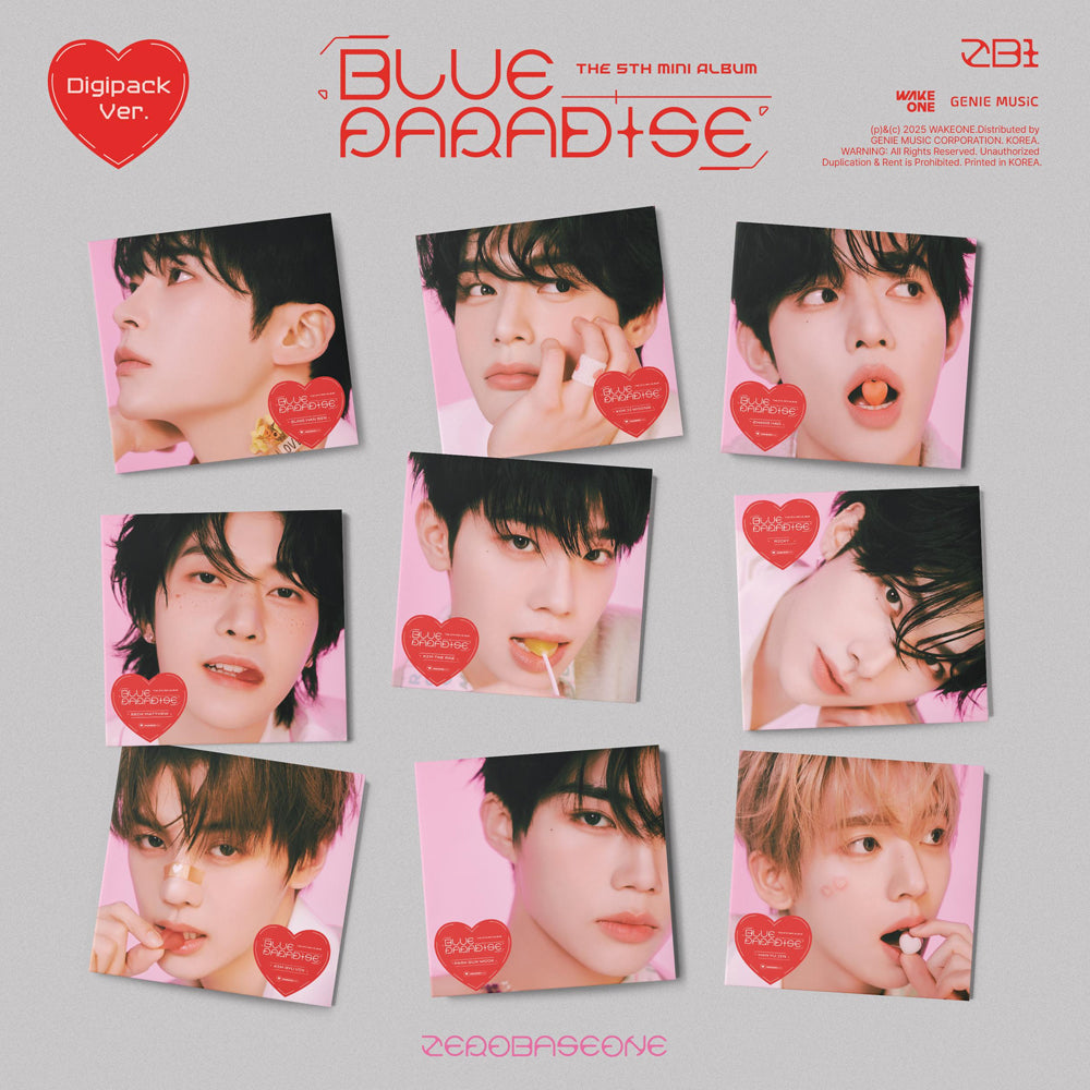 [PRE-ORDER] ZEROBASEONE - Blue Paradise (Digipack Ver.) 5th Mini Album