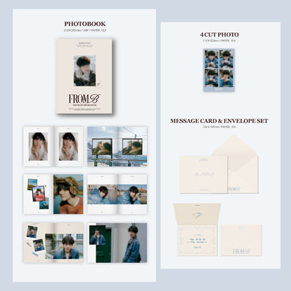 [PRE-ORDER] BAEKHYUN - From B (Ver. B)(Photobook with BAEKHYUN)