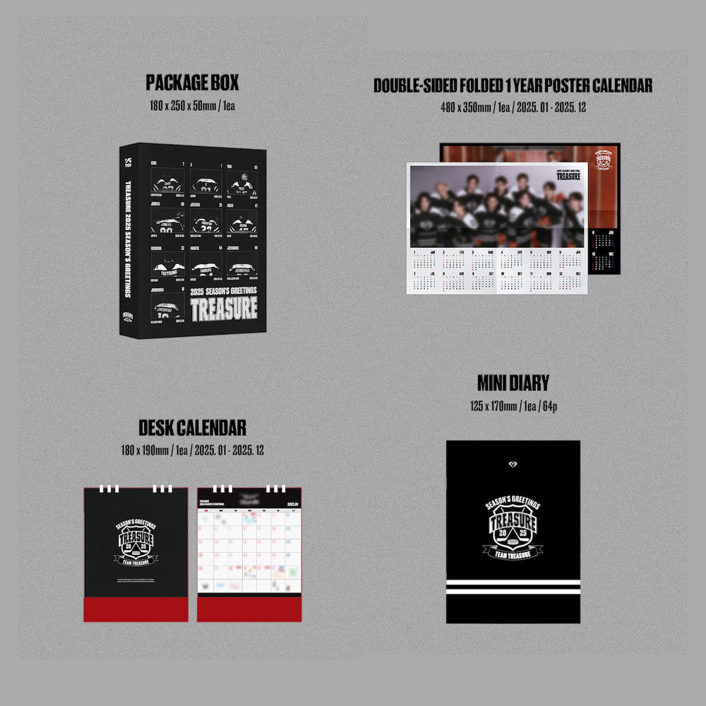 [PRE-ORDER] TREASURE - 2025 Season's Greetings