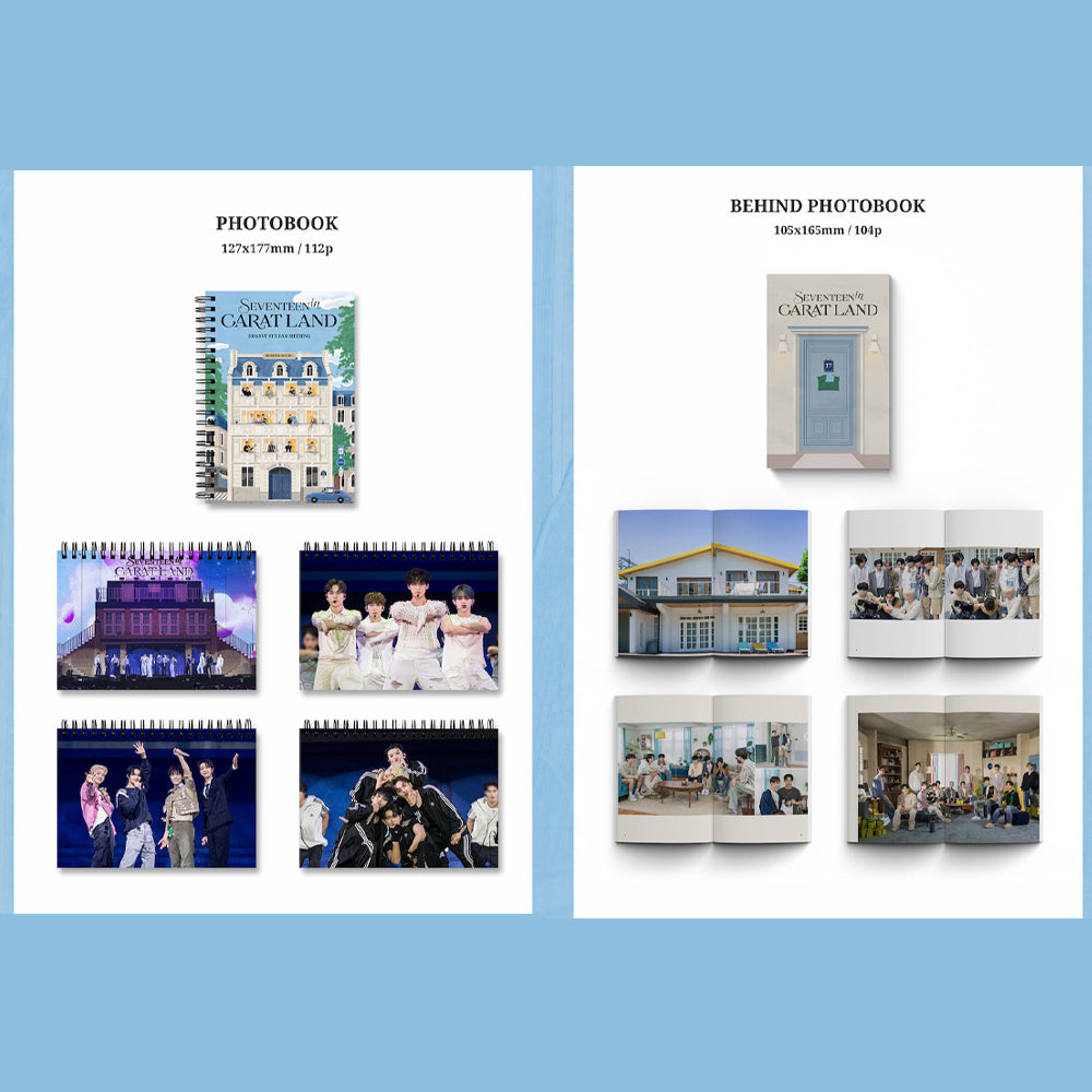 [PRE-ORDER] SEVENTEEN - 2024 SVT 8th Fan Meeting <SEVENTEEN in CARAT LAND> Memory Book+