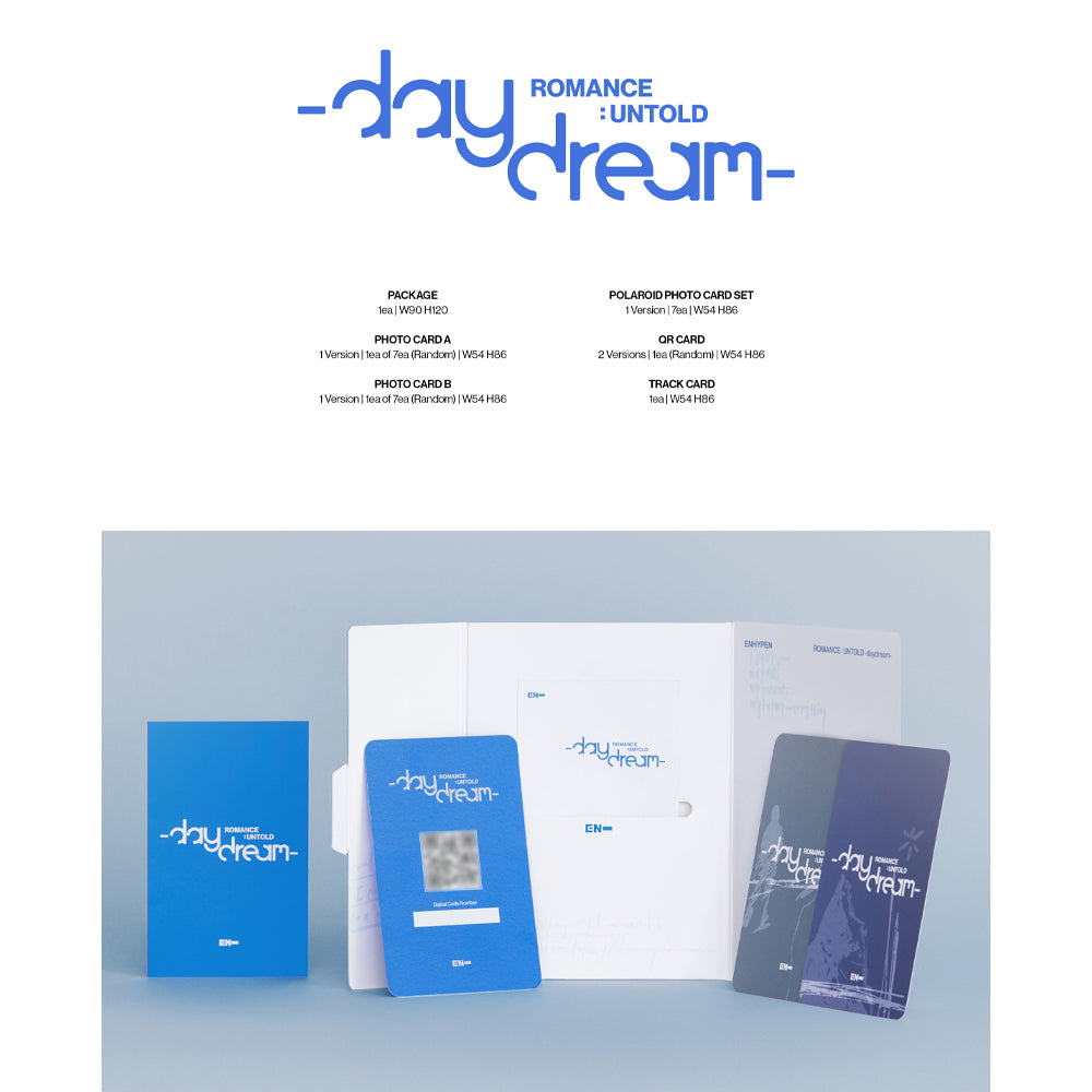 [PRE-ORDER] ENHYPEN - Romance : Untold -daydream- (Weverse Ver.) 2nd Repackage Album