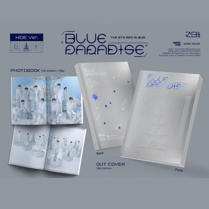 [PRE-ORDER] ZEROBASEONE - Blue Paradise (Photobook Ver.) 5th Mini Album