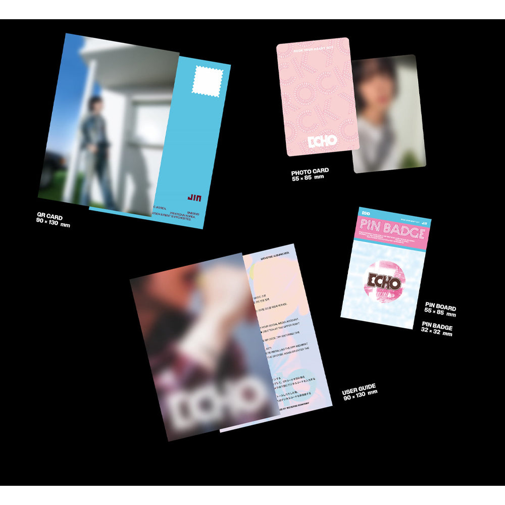 JIN - Echo (Weverse Albums Version) 2nd Mini Album – CNA K-Pop