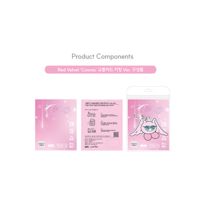Red Velvet - EZL Transportation Card (Cosmic Keyring Ver.)