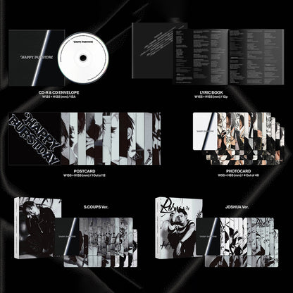 SEVENTEEN - HAPPY BURSTDAY (Daredevil Ver.) 5th Album
