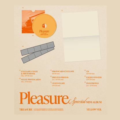 [PRE-ORDER] TREASURE - Pleasure (Special Mini Album) with MAKESTAR POB