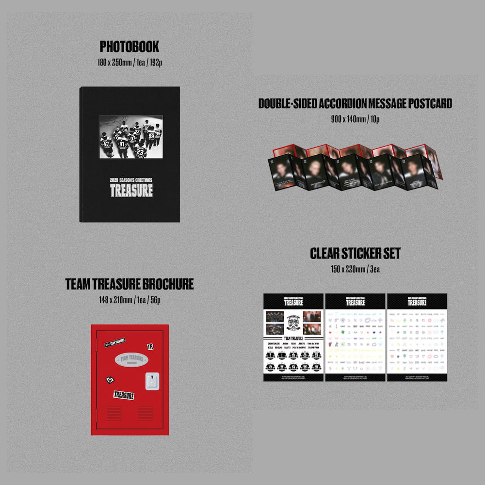 [PRE-ORDER] TREASURE - 2025 Season's Greetings