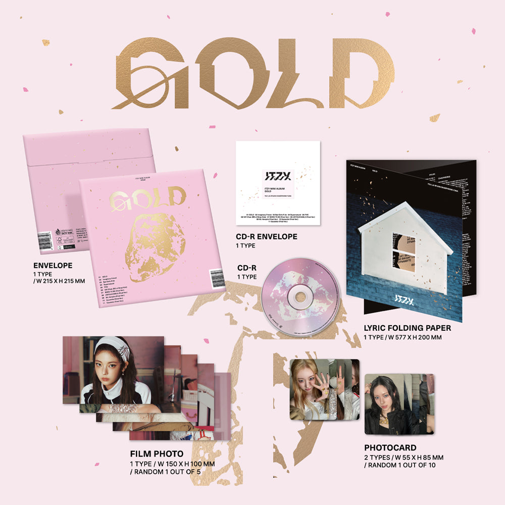 [PRE-ORDER] ITZY - GOLD (Special Edition) 9th Mini Album