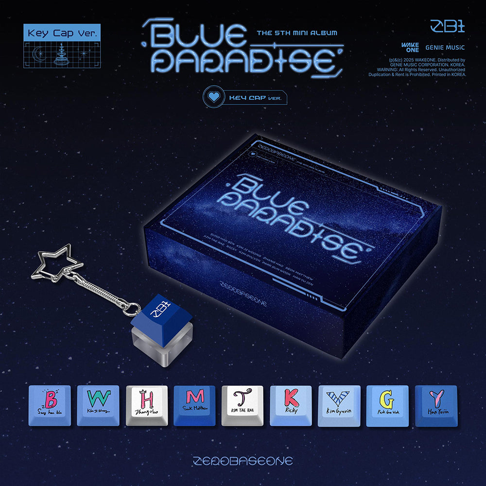 [PRE-ORDER] ZEROBASEONE - Blue Paradise (Key Cap Ver.) 5th Mini Album