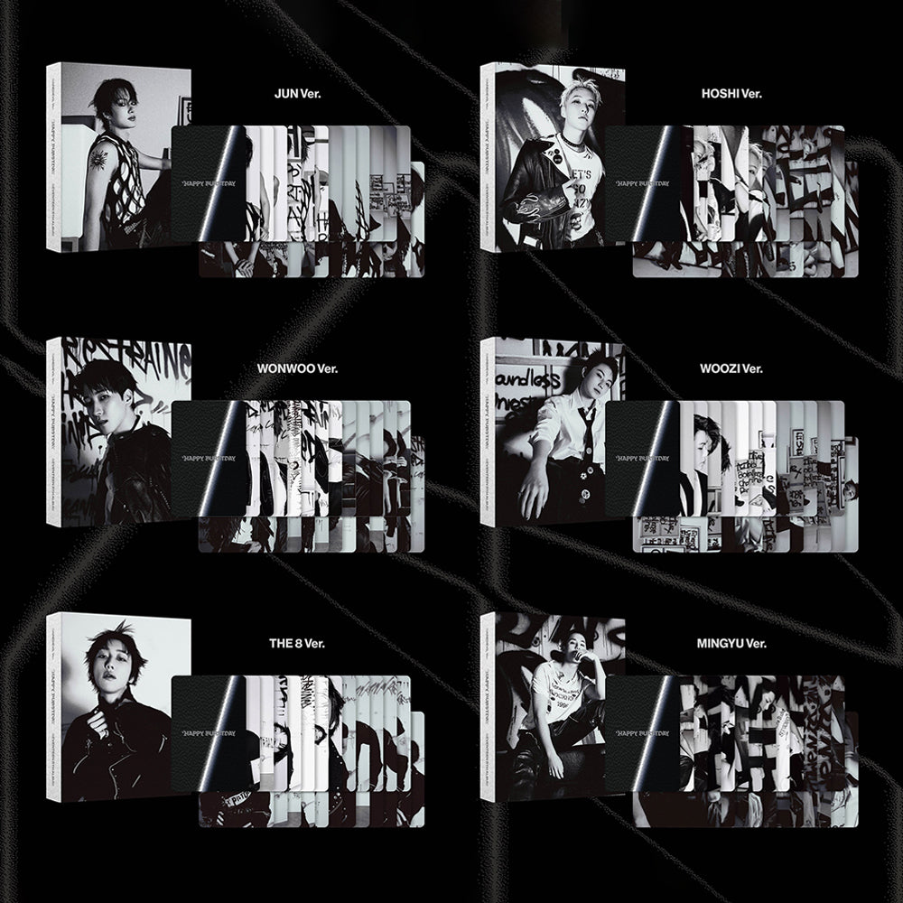 SEVENTEEN - HAPPY BURSTDAY (Daredevil Ver.) 5th Album