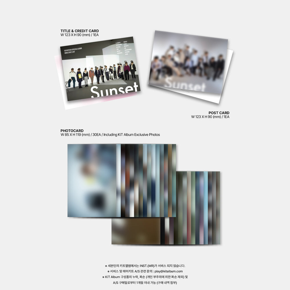 SEVENTEEN - Director's Cut (KiT Ver.) Special Album