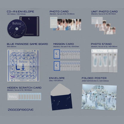 [PRE-ORDER] ZEROBASEONE - Blue Paradise (Photobook Ver.) 5th Mini Album