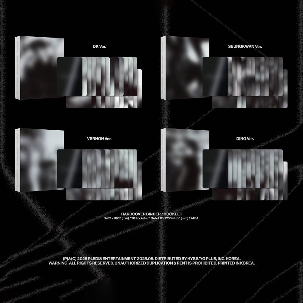 SEVENTEEN - HAPPY BURSTDAY (Daredevil Ver.) 5th Album
