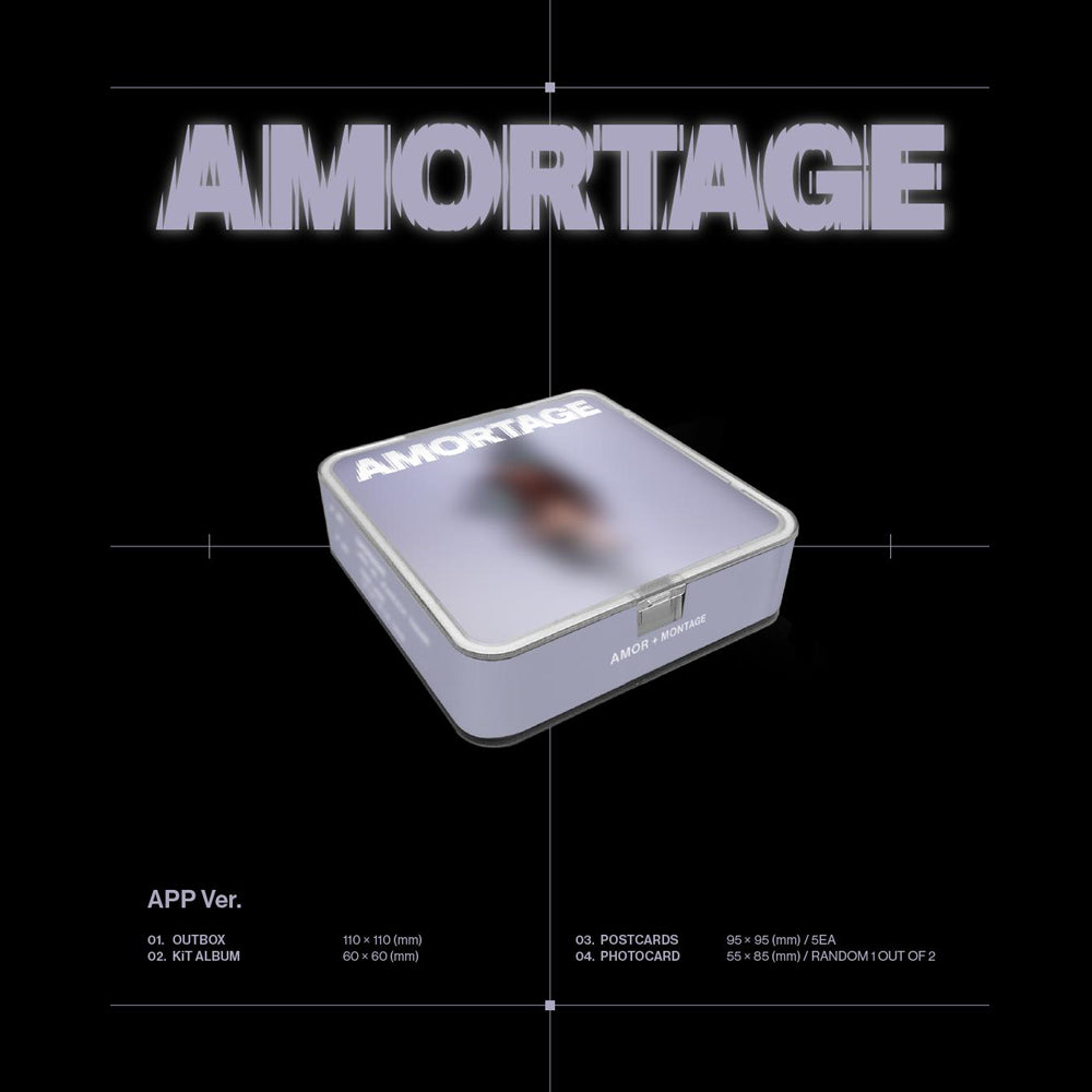 [PRE-ORDER] JISOO - Amortage (App Ver.) Makestar/WITHMUU POB Option