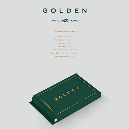 JUNGKOOK - Golden (Weverse Albums Ver.)