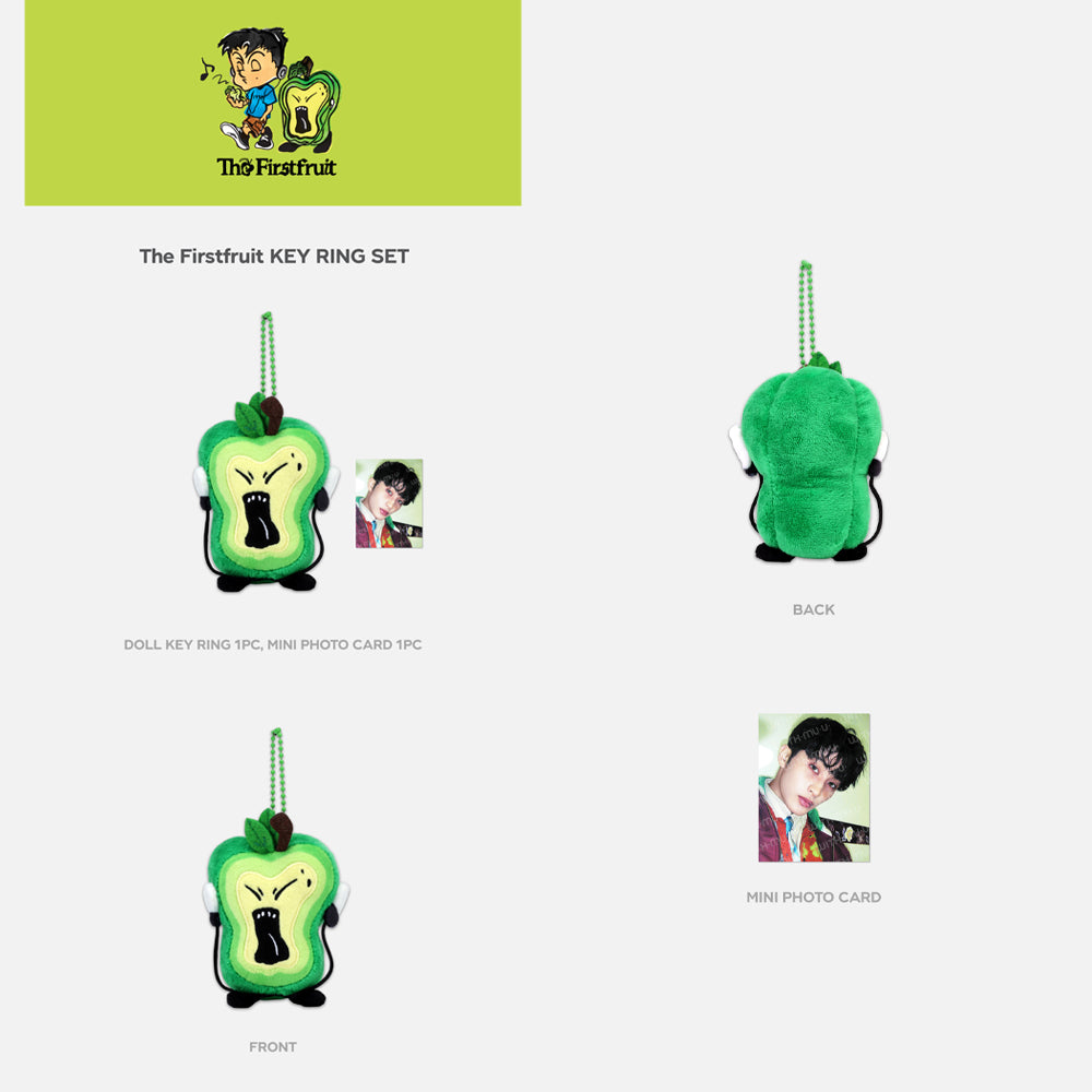 MARK - Keyring Set [The FirstFruit Official Merchandise]