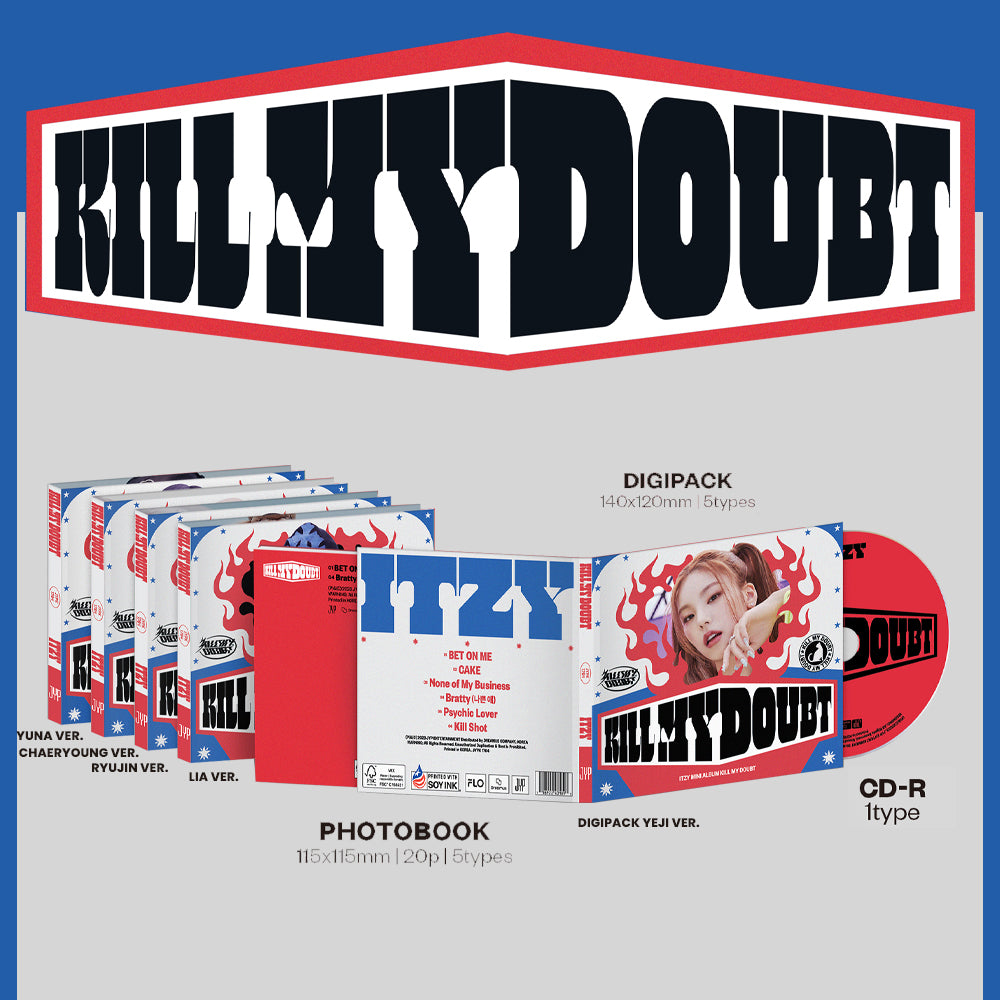 ITZY - Kill My Doubt (Digipack Version)