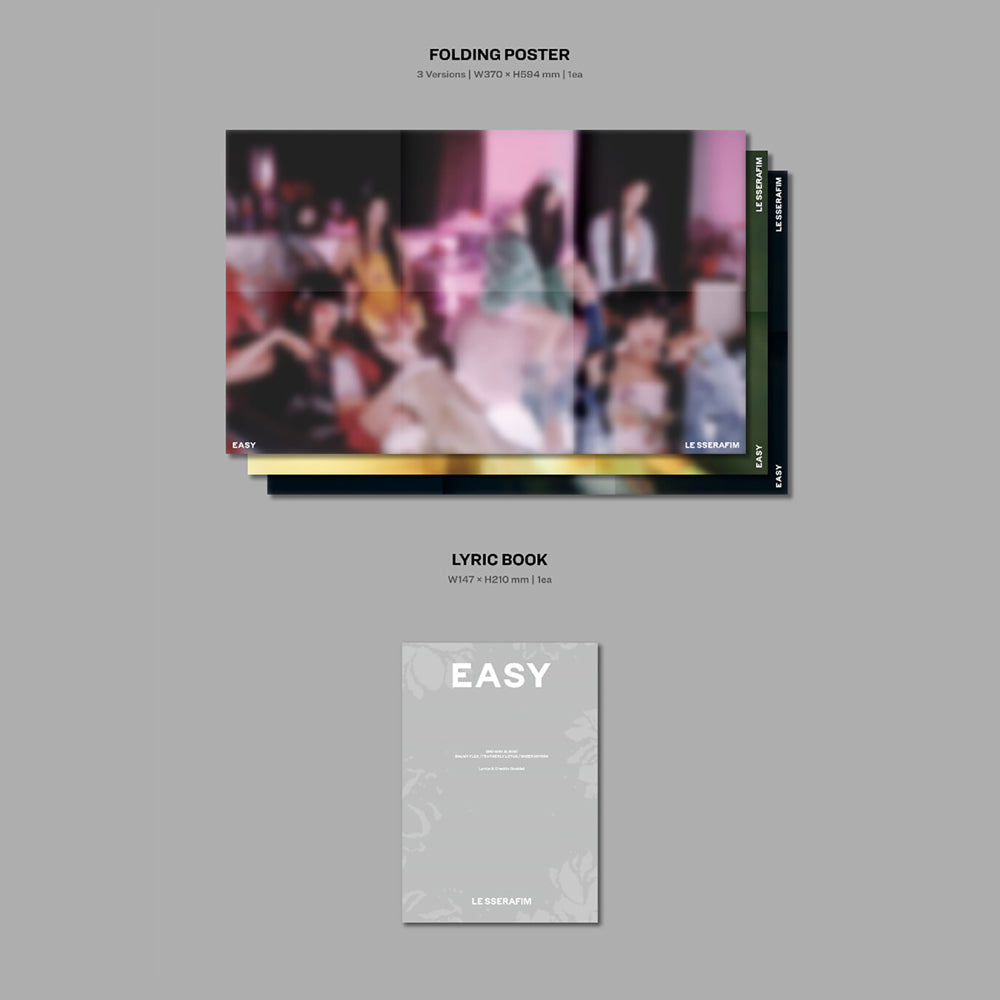 LE SSERAFIM - Easy (Standard Version) 3rd Mini Album