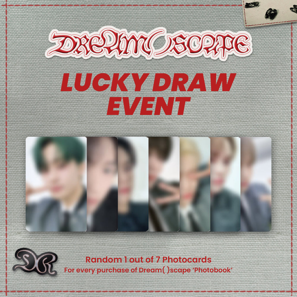 NCT DREAM - Dream()Scape (Photobook ver.) Lucky Draw Event