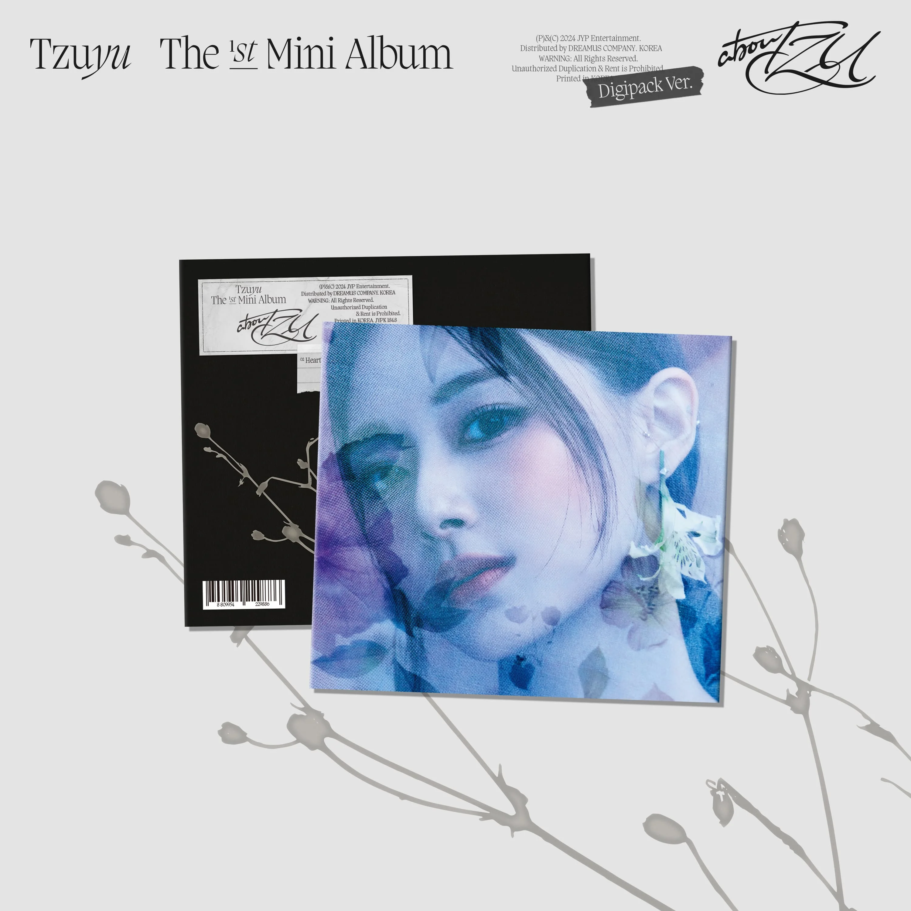 TZUYU - AbouTzu (Digipack Ver.) The 1st Mini Album