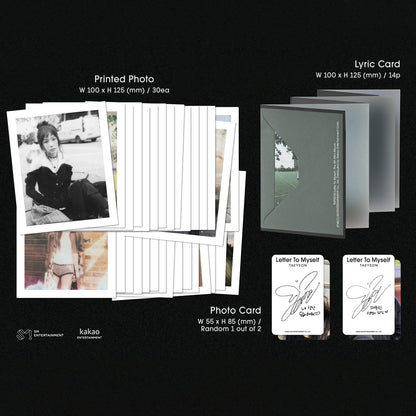 TAEYEON - Letter to Myself (Myself Ver.) 6th Mini Album