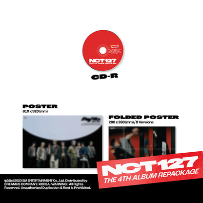 NCT 127 - Ay-yo (Digipack Version) 4th Repackaged Album