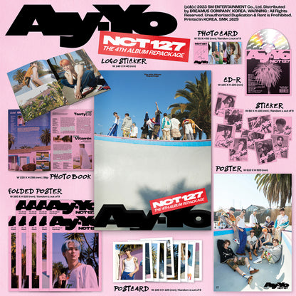 NCT 127 - Ay-yo 4th (Photobook Version) Repackaged Album