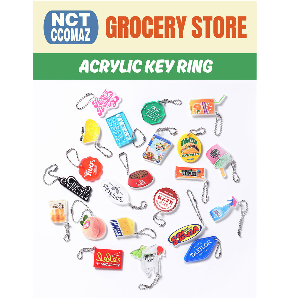 NCT - Acrylic Keyring [NCT CCOMAZ GROCERY STORE 2nd Merchandise