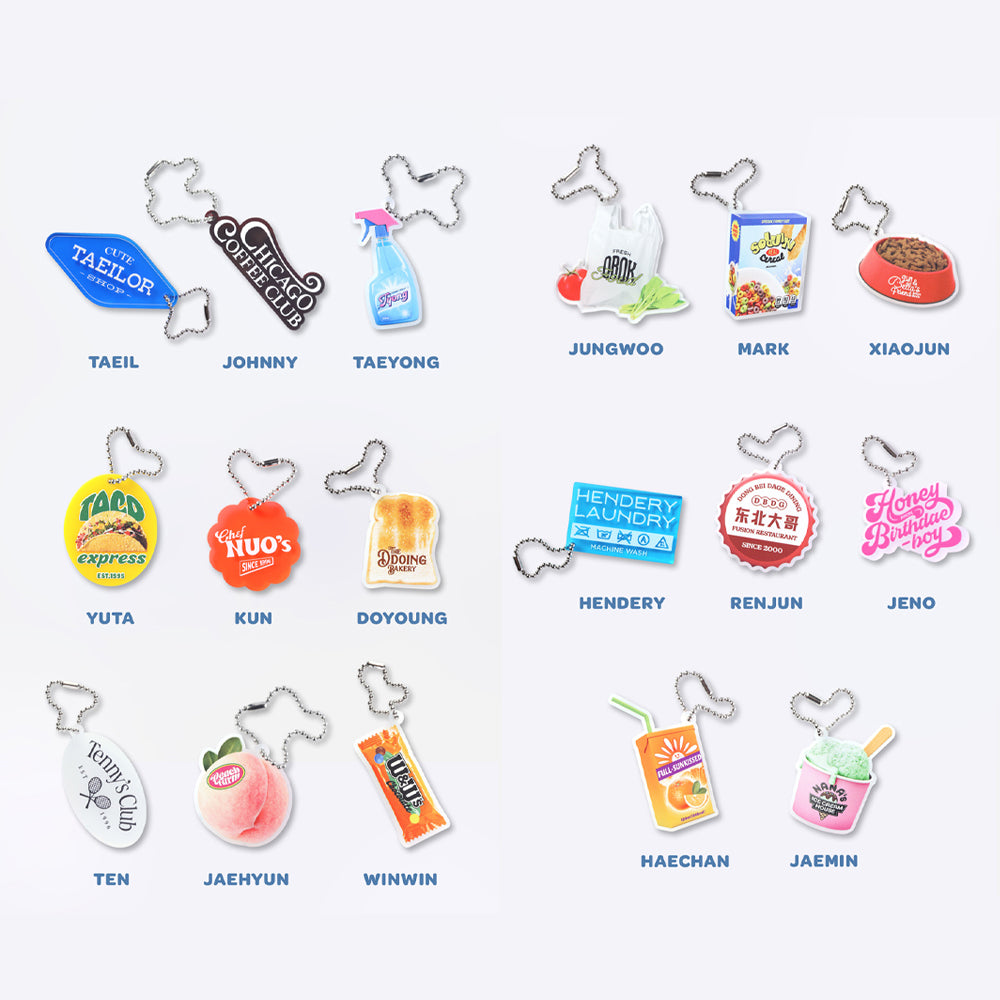 NCT - Acrylic Keyring [NCT CCOMAZ GROCERY STORE 2nd Merchandise]