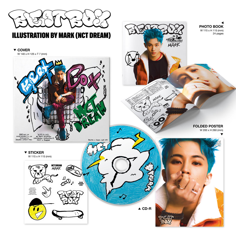 NCT DREAM - Beatbox (Digipack Version) The 2nd Album Repackage