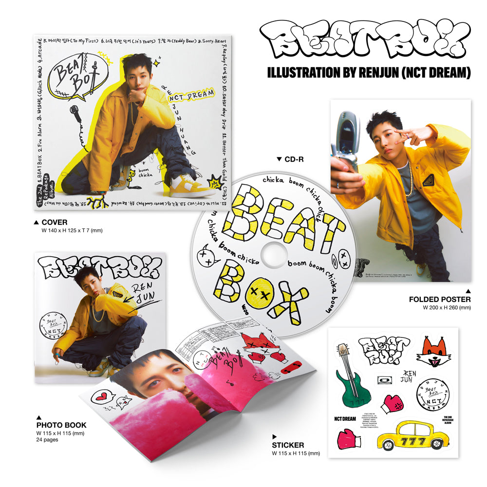 NCT DREAM - Beatbox (Digipack Version) The 2nd Album Repackage