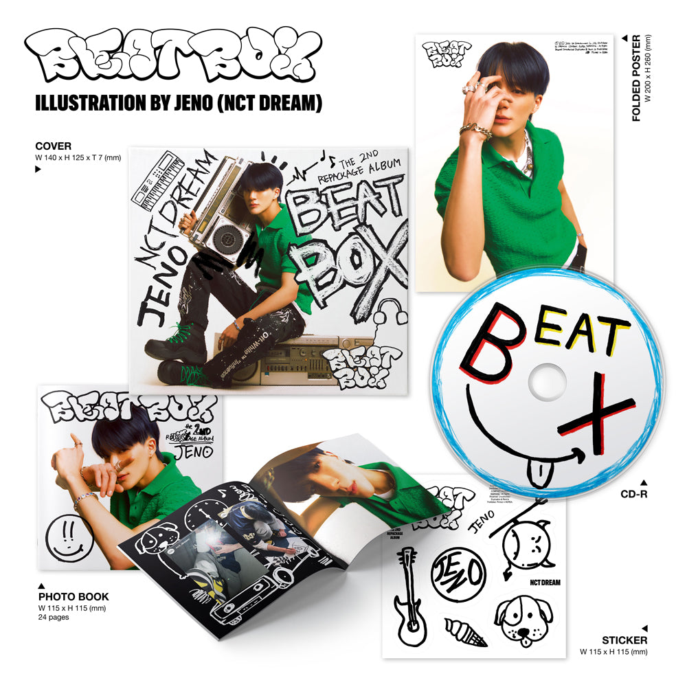 NCT DREAM - Beatbox (Digipack Version) The 2nd Album Repackage