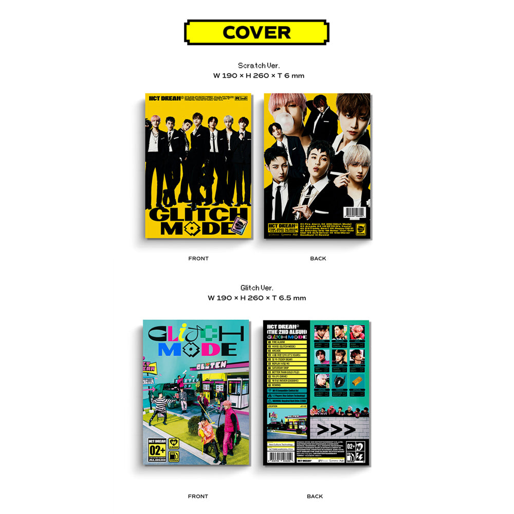 NCT DREAM - Glitch Mode (Photobook Version) 2nd Full Album