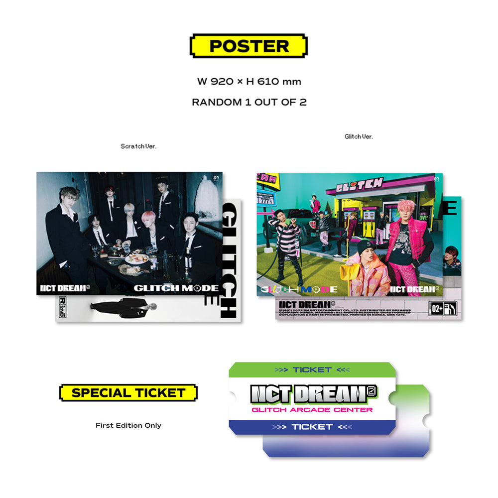 NCT DREAM - Glitch Mode (Photobook Version) 2nd Full Album