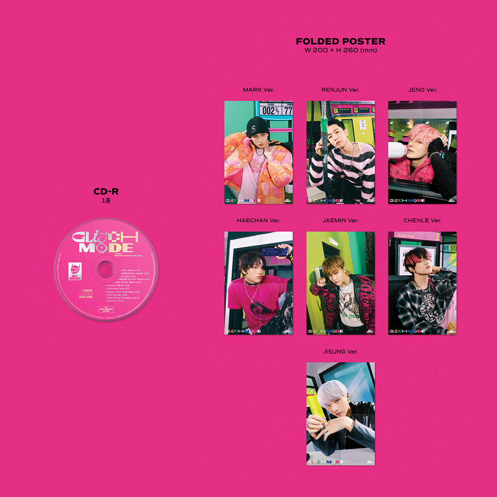 NCT DREAM - Glitch Mode (Digipack Version) 2nd Full Album